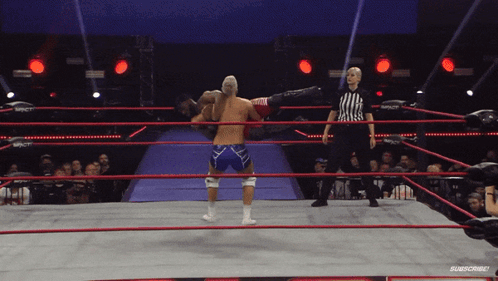 Joe Hendry Banged Opponent GIF