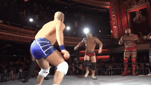 Joe Hendry Carry And Throw The Enemy GIF