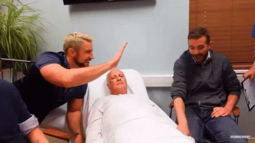 Joe Hendry High Five GIF