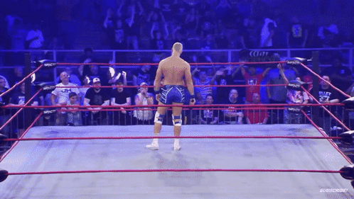 Joe Hendry Holding A Mic GIF