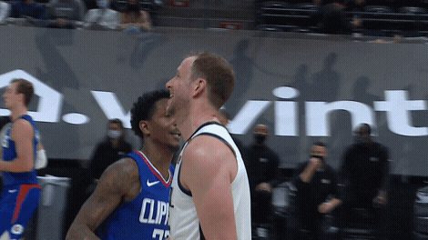 Joe Ingles Backward Running GIF