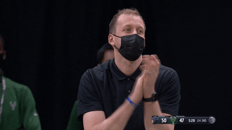 Joe Ingles Clapping GIF