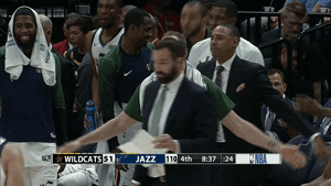 Joe Ingles Greets The Teammate GIF