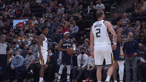 Joe Ingles Hand Signage GIF
