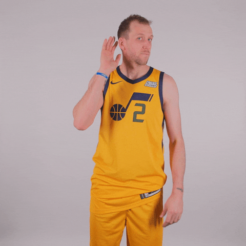 Joe Ingles Hearing Sign GIF