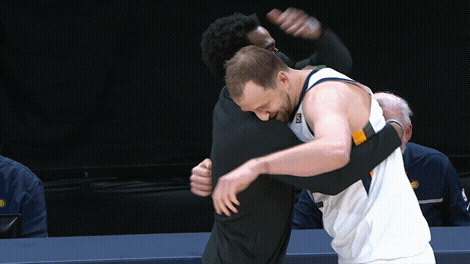 Joe Ingles Proud Hug GIF