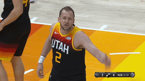 Joe Ingles Serious Mode GIF