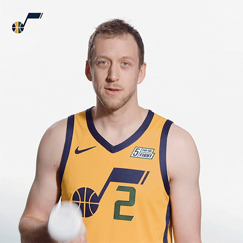 Joe Ingles Throwing GIF