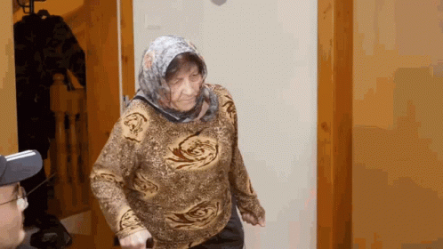 Joe Mama Babushka Grandma GIF