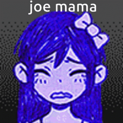 Joe Mama Omori Girl Crying Anime GIF