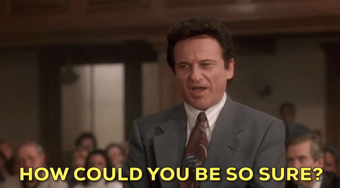 Joe Pesci How Could You Be So Sure GIF