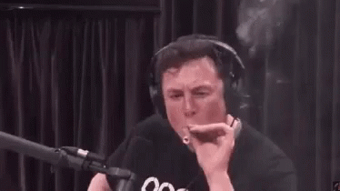 Joe Rogan Elon Musk Smoking GIF