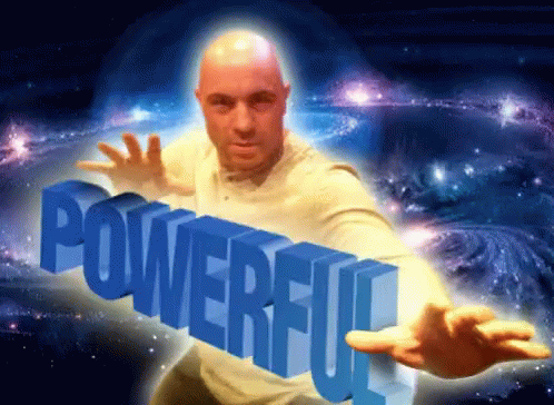 Joe Rogan Powerful Galaxy GIF