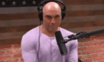 Joe Rogan Wide Eyes Look GIF