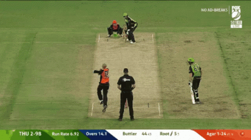 Joe Root Ashton Agar Sydney Thunder GIF