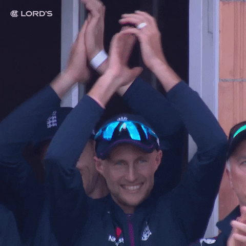 Joe Root Happy Applause GIF