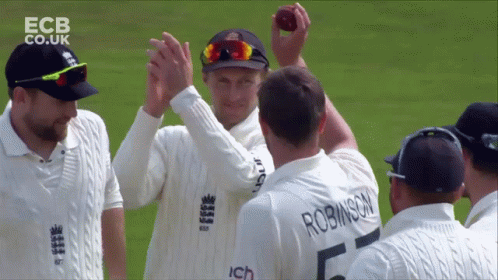Joe Root Ollie Robinson Clap GIF