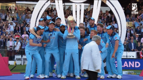 Joe Root World Cup Champion GIF
