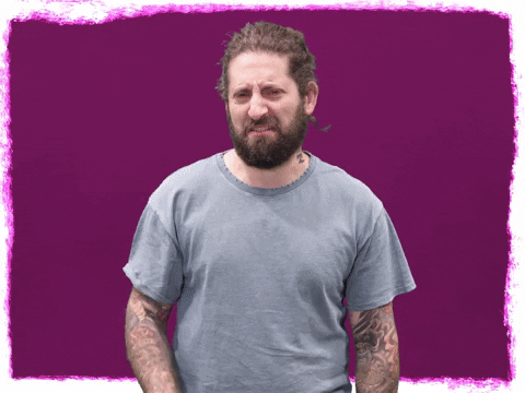 Joe Trohman Holding Nos From Smelly Thing GIF