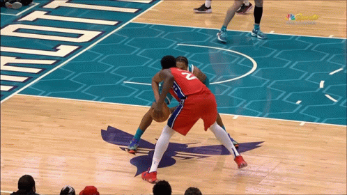 Joel Embiid Heat Hornets Espn GIF