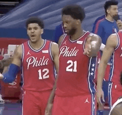 Joel Embiid I Do Nothing GIF