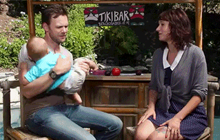Joel Mchale Pass The Baby GIF