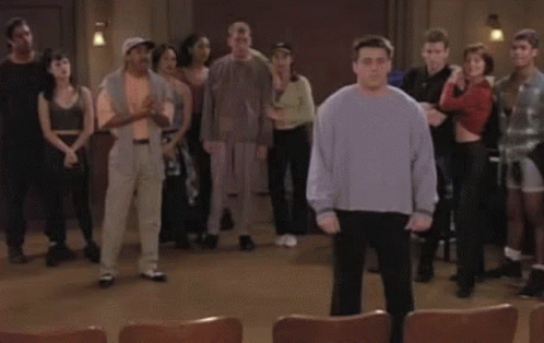 Joey Friends Of Phoebe Running Away GIF