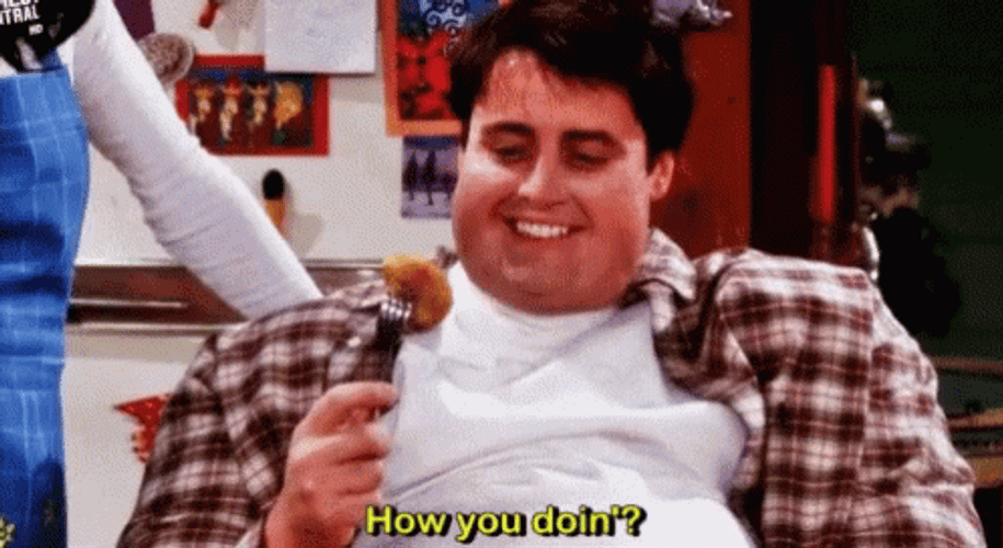 Joey How You Doin GIF