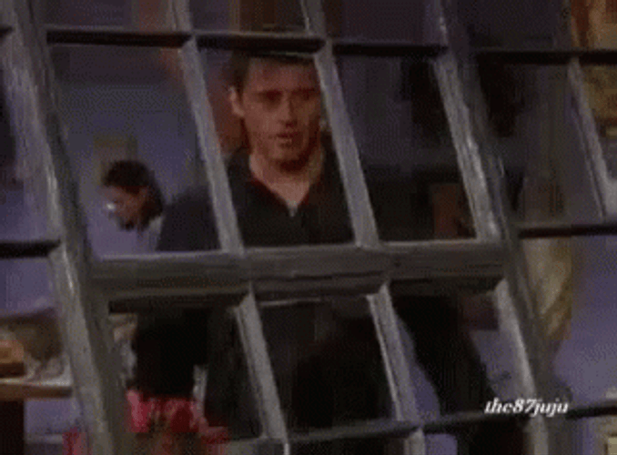 Joey How You Doin Crazy Fingerpointing GIF