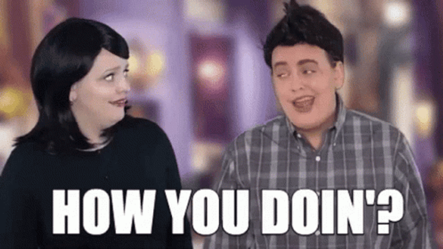 Joey How You Doin Friends LGBT GIF
