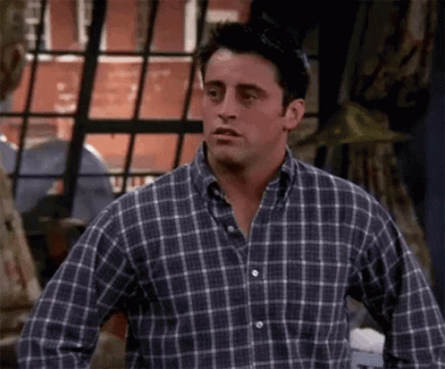 Joey How You Doin Smirk GIF