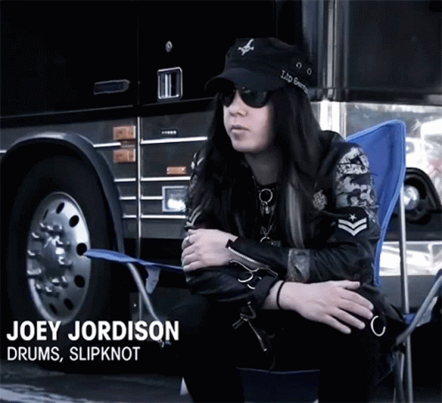 Joey Jordison Interview GIF