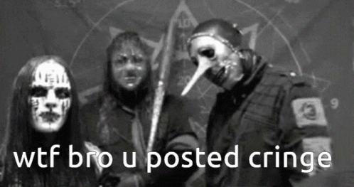 Joey Jordison You Poster Cringe GIF