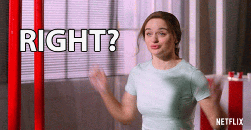 Joey King I Know Right GIF
