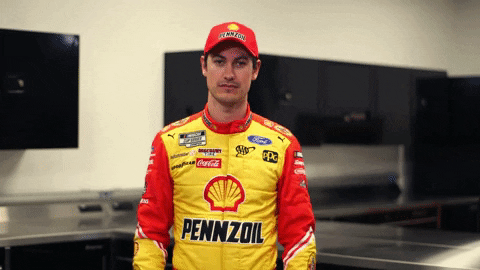 Joey Logano Strong Clap Great Job Team GIF