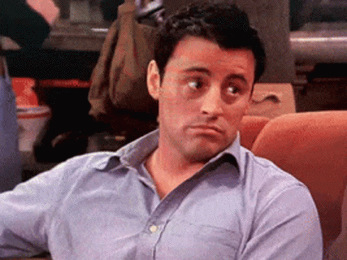Joey Tribbiani Growth GIF
