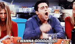 Joey Tribbiani I Wanna Go Home GIF