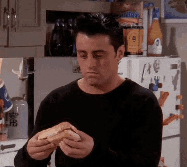 Joey Tribbiani Offering Sandwich GIF