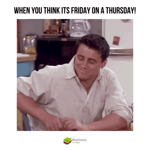 Joey Tribbiani Thursday Meme GIF