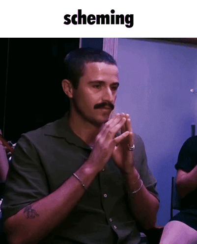 Joey Walker Scheming GIF