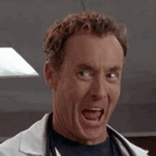 John C McGinley Excited Indeed GIF