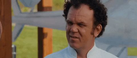 John C Reilly Confused Looking Back And Forth GIF