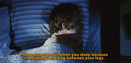 John C Reilly Talking In Sleep GIF