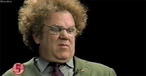John C Reilly Thinking Cheek Puffing GIF