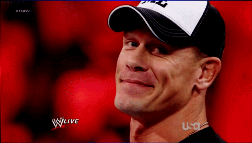 John Cena Cute Smile Wwe GIF