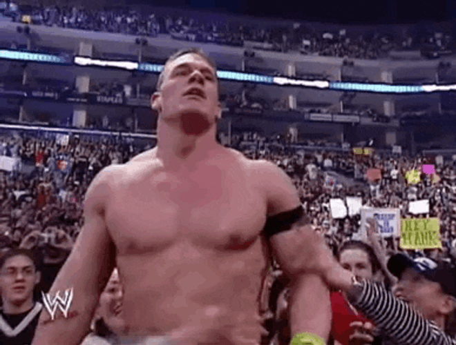 John Cena Fans Wwe Champion GIF