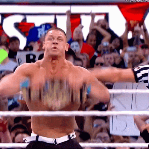 John Cena Meme Champion Belt GIF