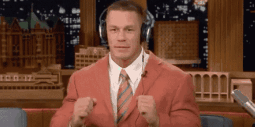 John Cena Meme On Talk Show GIF