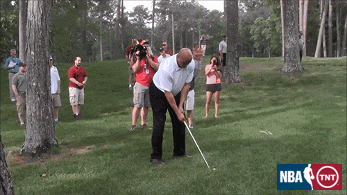 John Daly Golf Chuck Swing GIF