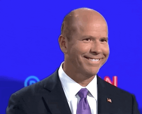 John Delaney Goofy Smile GIF